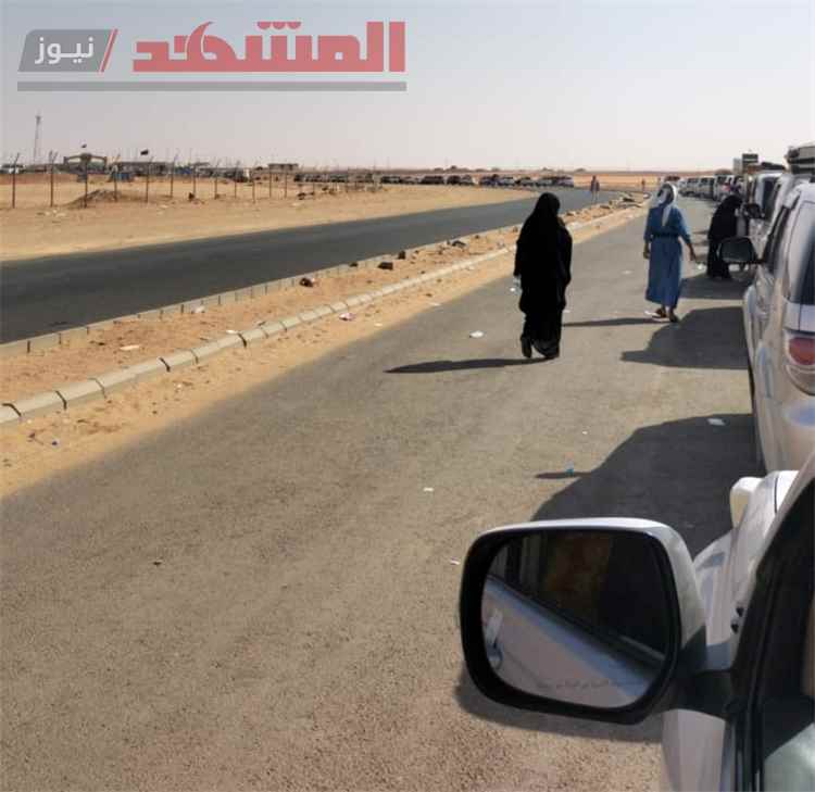 طوابير ممتدة وجحيم من الحرارة.. استمرار أزمة العبور في منفذ الوديعة الحدودي