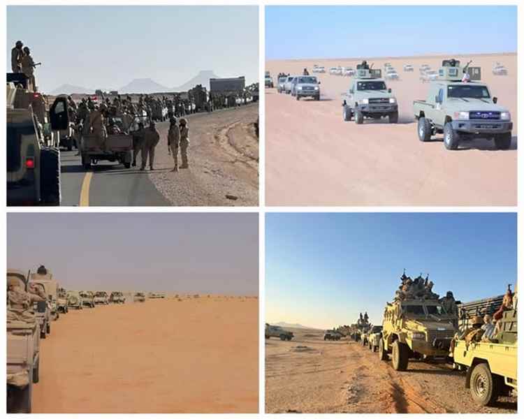 القوات المسلحة تحرر  قرية المساعفة قرب الحزم في الجوف