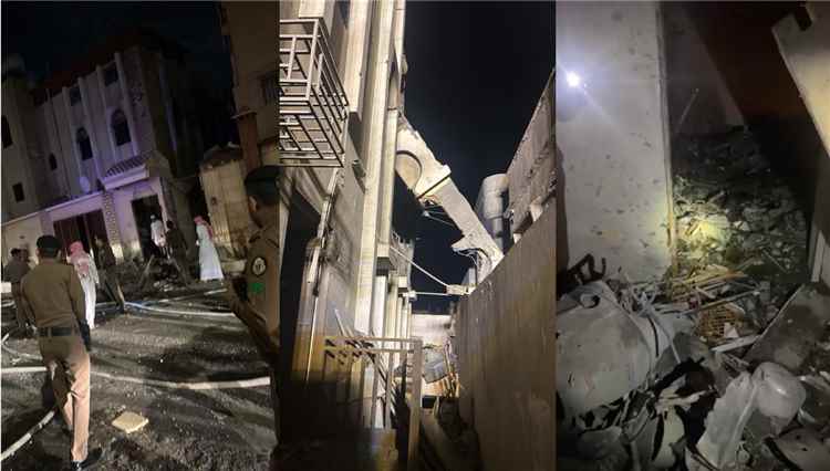 شاهد آثار القصف الحوثي على مناطق مدنية في السعودية (فيديو)