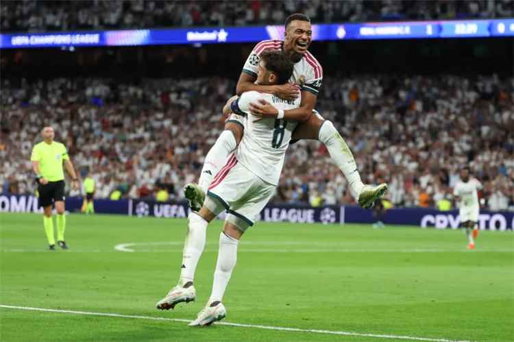 نتيجة مباراة ريال مدريد وإنتر ميلان اليوم.. الملكي يفوز 2-1 في دوري أبطال أوروبا